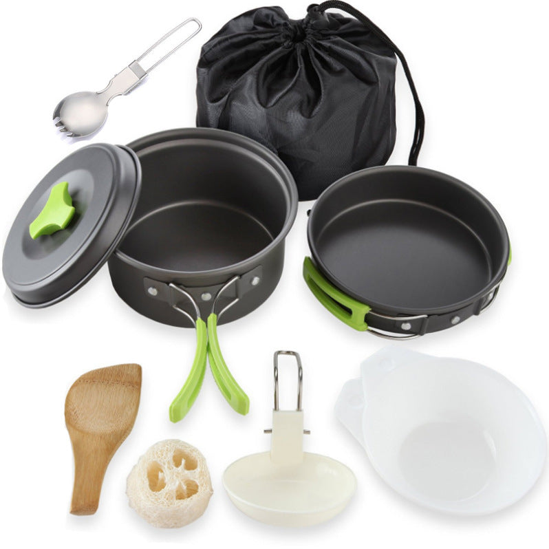 Camping Cookware Set For 1-2 People