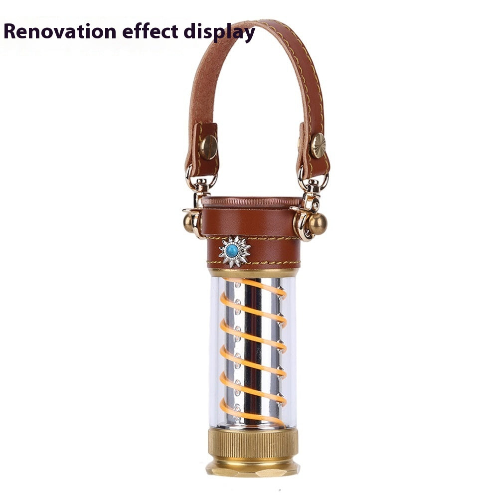 Beibang Edison 3-Piece Camping Lantern With Leather Rope