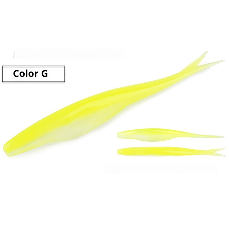 TPR Soft Lure 4.7 inches Two Tone Fishing Bait