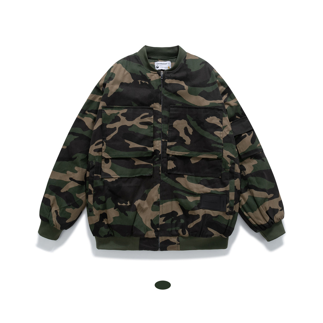 Themed Camouflage Couple Street Fashion Jacket Work Jacket