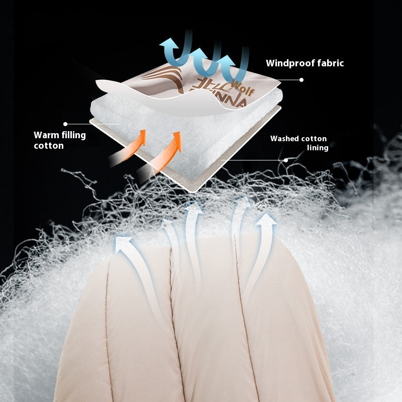 Double-Layer Cold Protection Camping Sleeping Bag