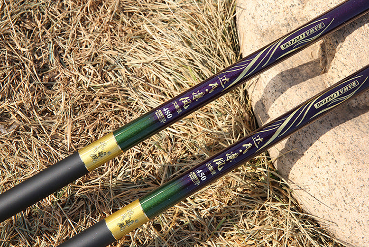 High Carbon Light Hard Fishing Rod 6H19 Black Pit Rod