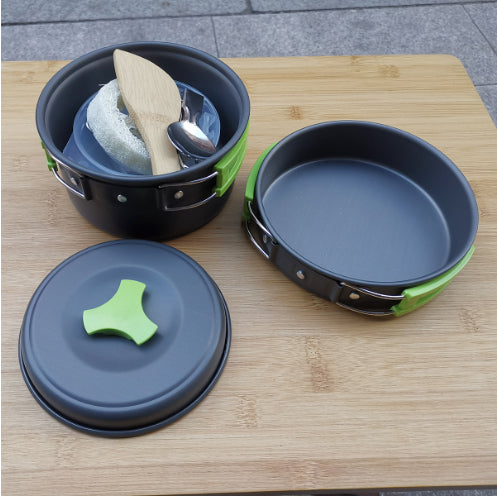 Camping Cookware Set For 1-2 People