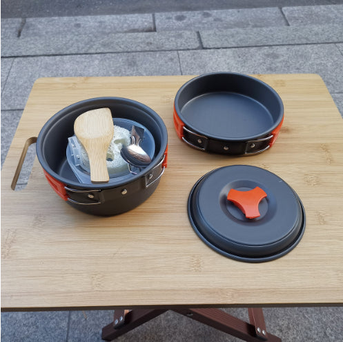 Camping Cookware Set For 1-2 People