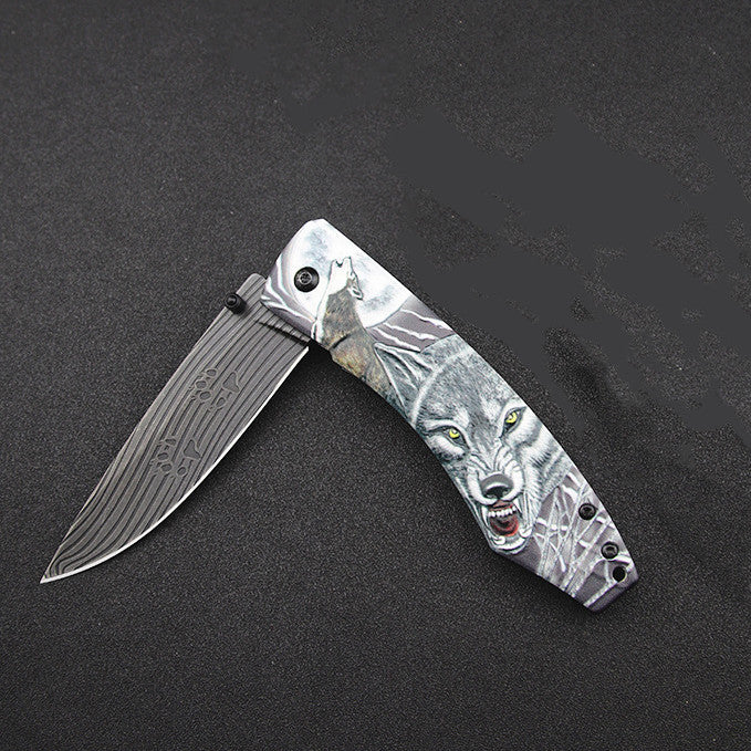 High Hardness Folding Survival Outdoor Knife