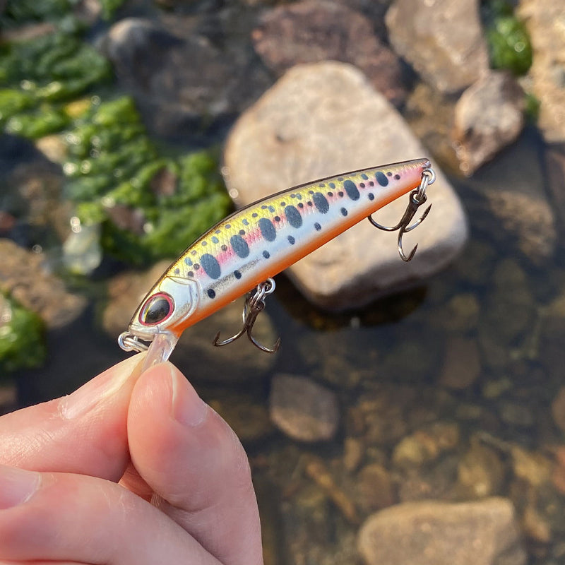 Streamer Lure Quick Sink Fast Reel Long Cast Minnow 6.3cm