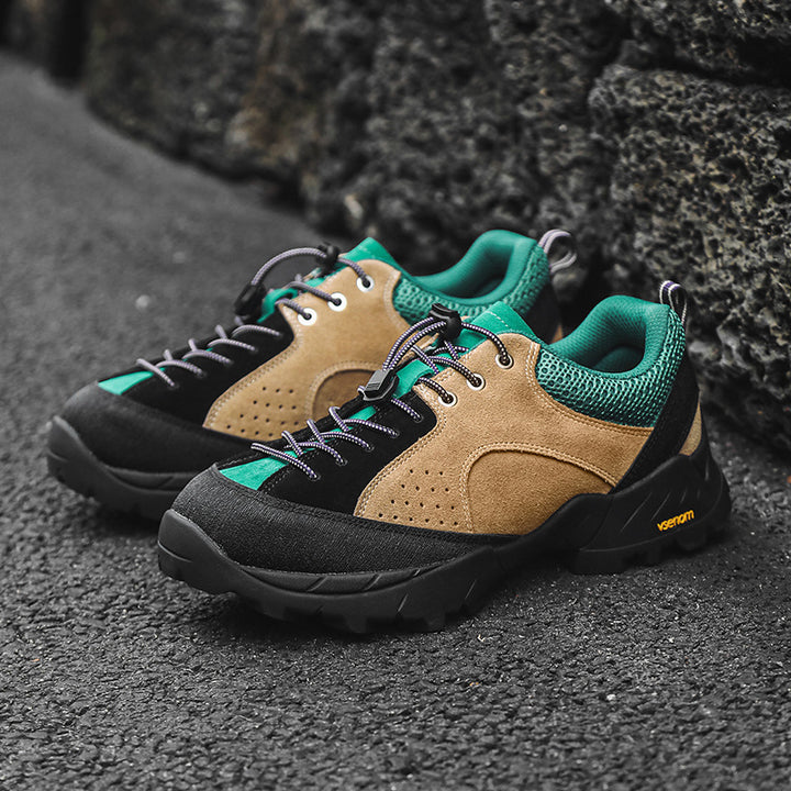 Men's Leather Outdoor Hiking & Climbing Boots