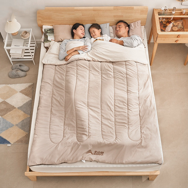 Double-Layer Cold Protection Camping Sleeping Bag