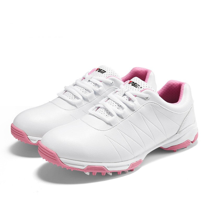 Women's Waterproof Golf Shoes With Anti-Slip Laces