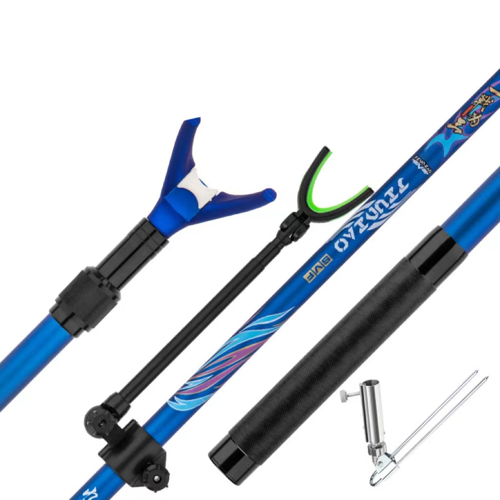 Carbon Fiber Fishing Rod Battery Support Stand