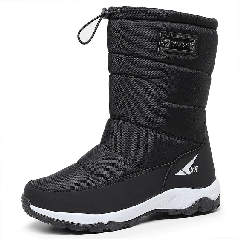 Men's Waterproof Fleece-Lined Snow Hiking Boots