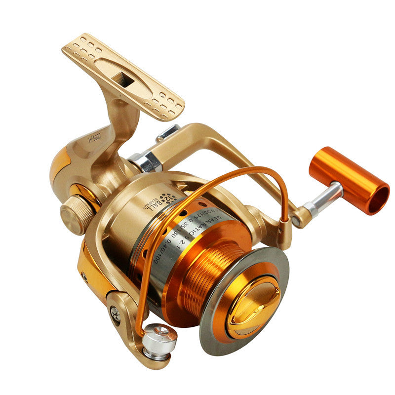 Metal Head Spinning Fishing Reel Sea Rod Wheel