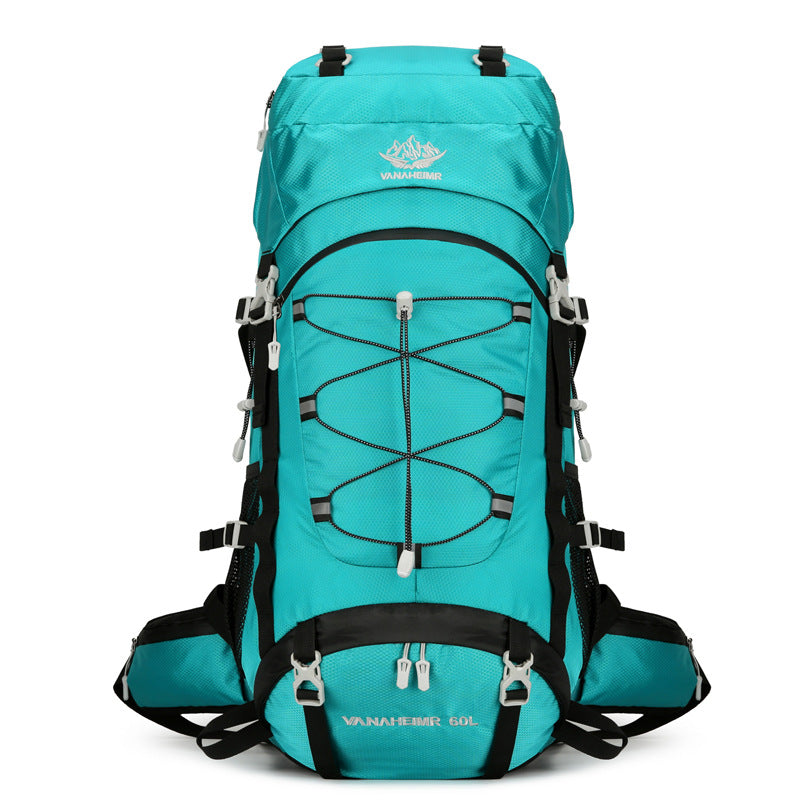 60L Large Capacity Outdoor Hiking & Camping Backpack