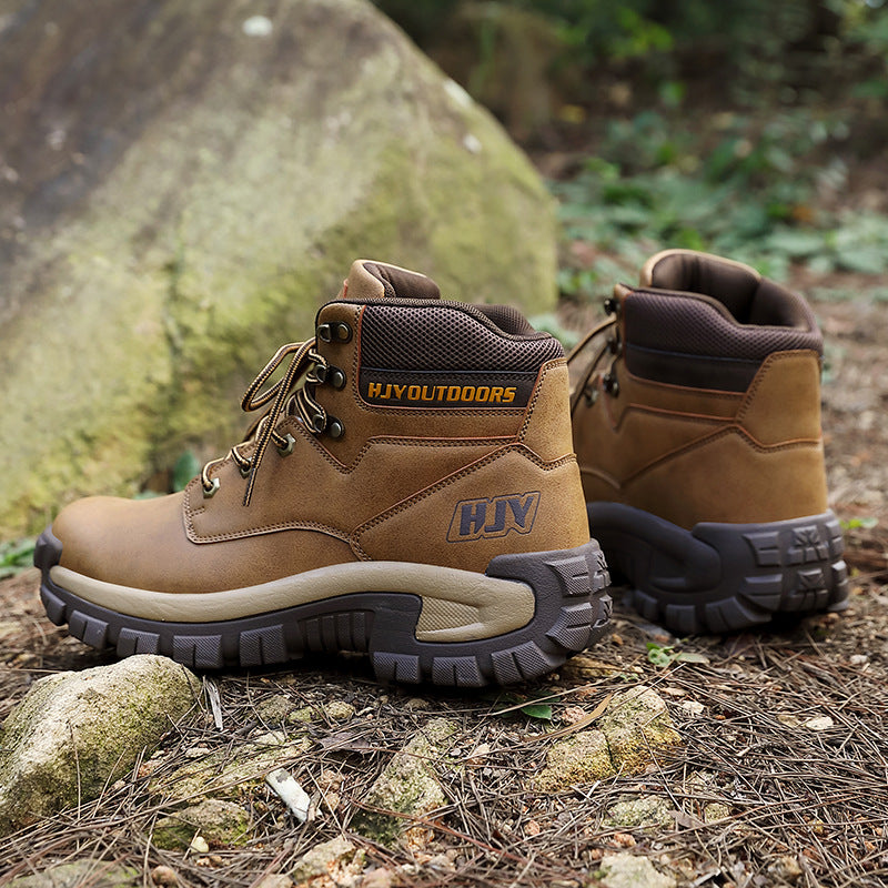 High-top Hiking Boots Outdoor Large Size Training Shoes
