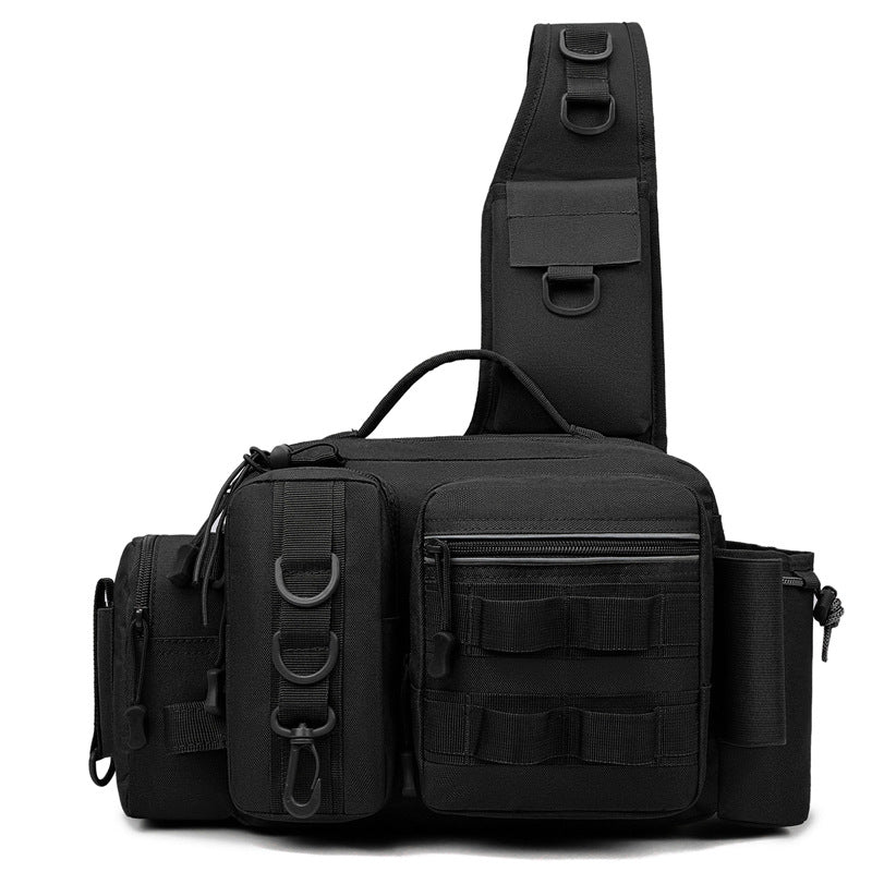 Chest Pack And Fishing Rod Bag High-capacity Fishing Backpack