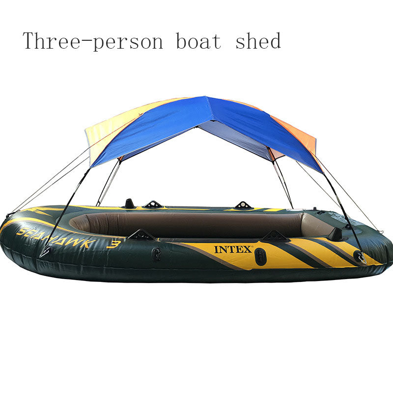 Inflatable Kayak Canopy Sun Shade Waterproof Boat Shelter