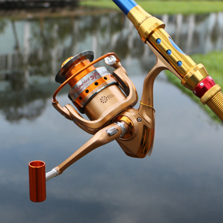 Metal Head Spinning Fishing Reel Sea Rod Wheel