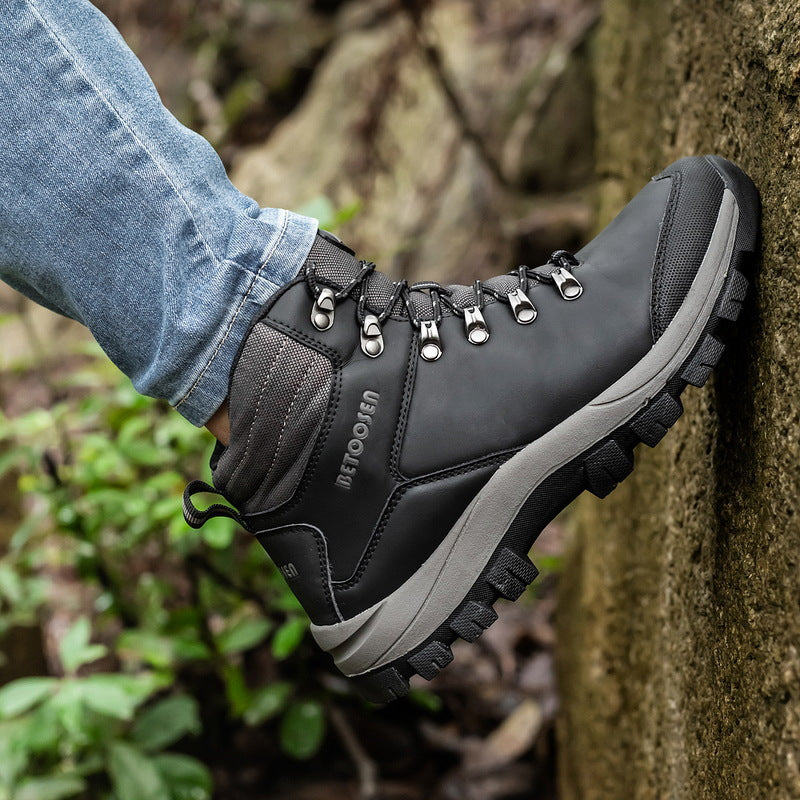 Waterproof Non-Slip High-Top Hiking Shoes