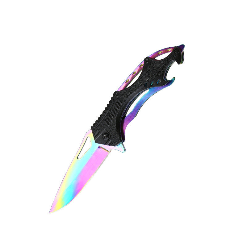 Folding Tactical Survival Pocket Knife Camping Tool