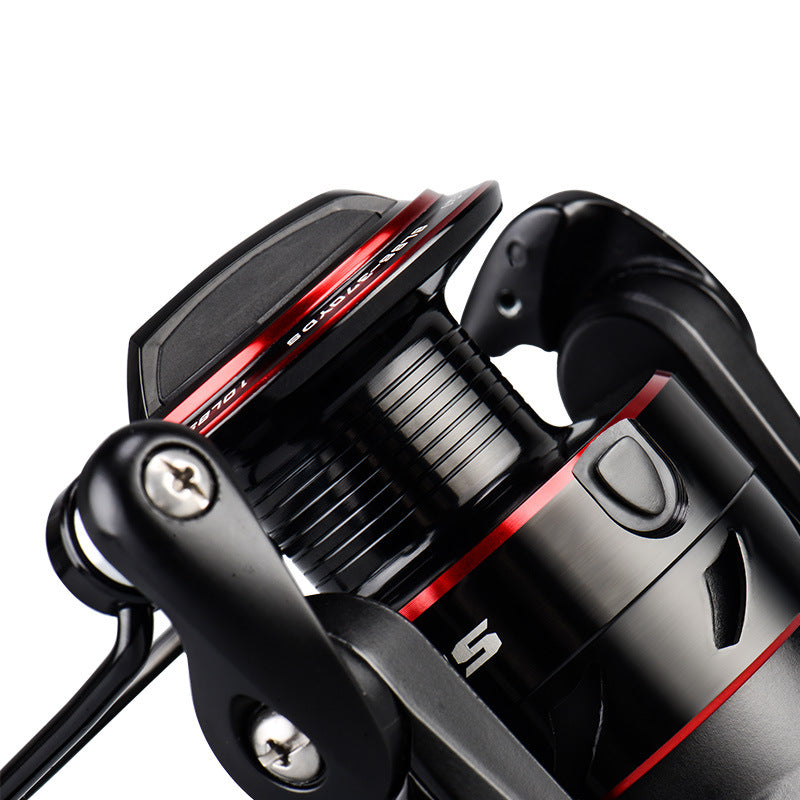 All Metal Spinning Fishing Reel Telescopic Rod Combo