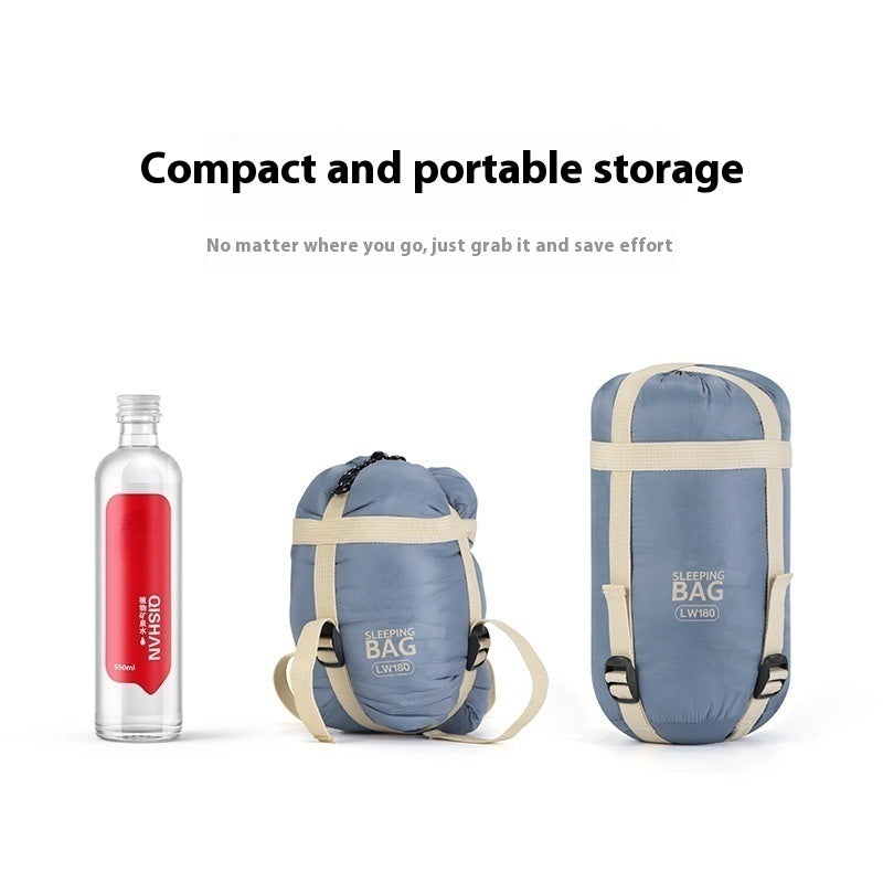 Summer Lightweight Envelope Sleeping Bag For Camping