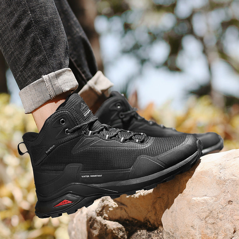 Men's Large High-Top Winter Hiking Shoes