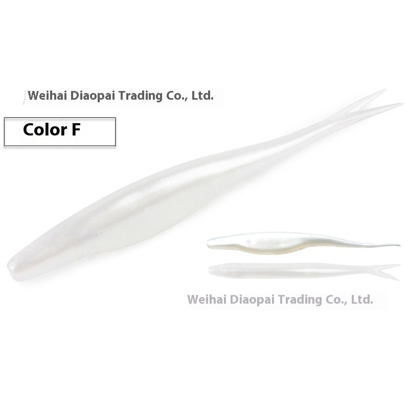 TPR Soft Lure 4.7 inches Two Tone Fishing Bait