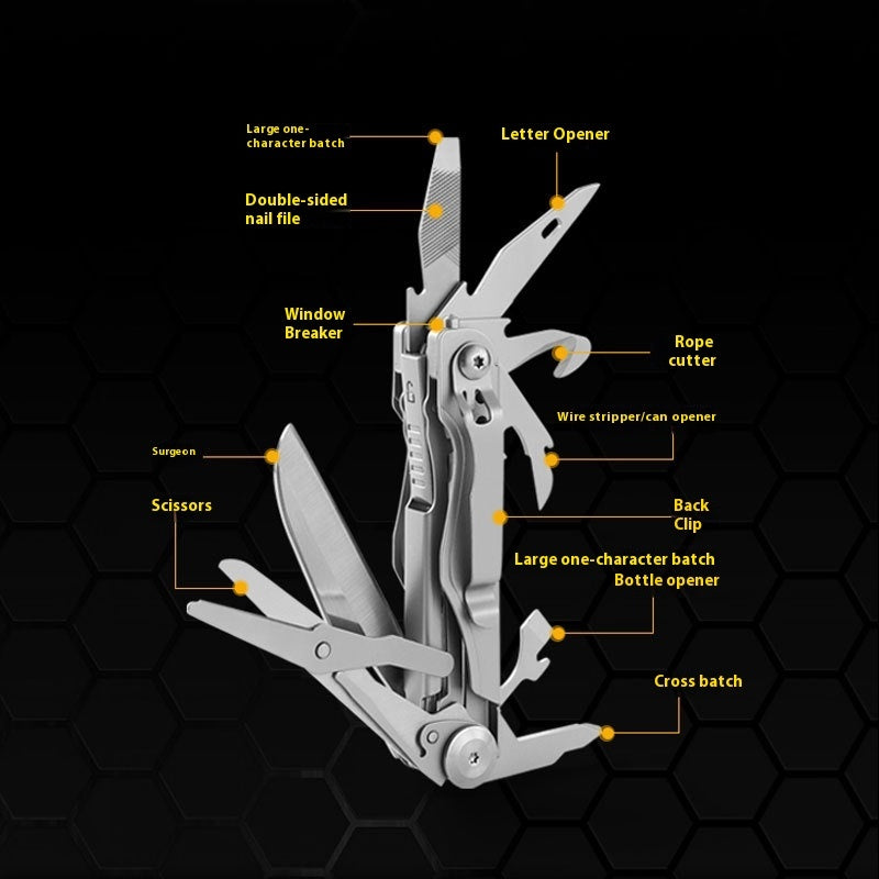 Portable Stainless Steel Pocket Knife Multi Tool