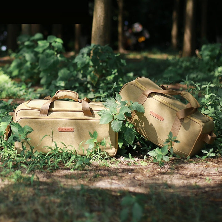 Outdoor Camping Cookware Set With Stove & Bag