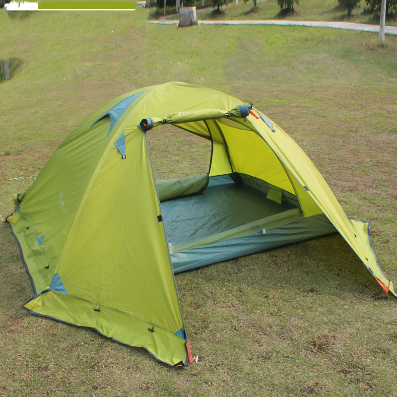 Double Camping Tent With Aluminum Poles