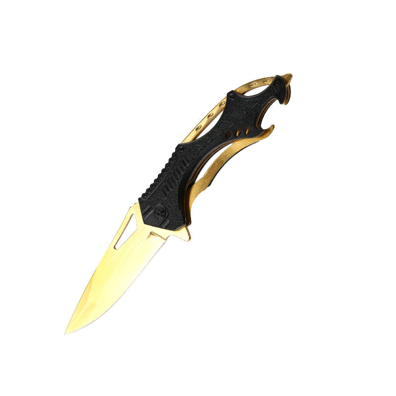 Folding Tactical Survival Pocket Knife Camping Tool