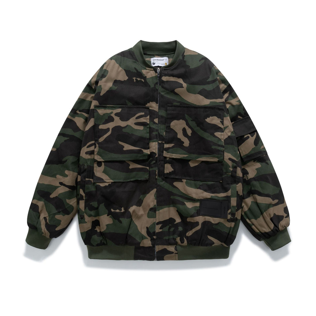 Themed Camouflage Couple Street Fashion Jacket Work Jacket
